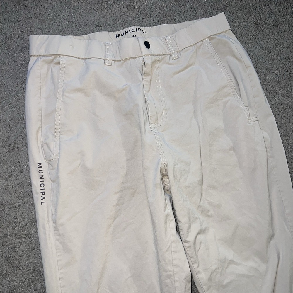 Municipal‎ SuperStretch Utility Pant Mens 32 Taupe  Sport Gear Cotton